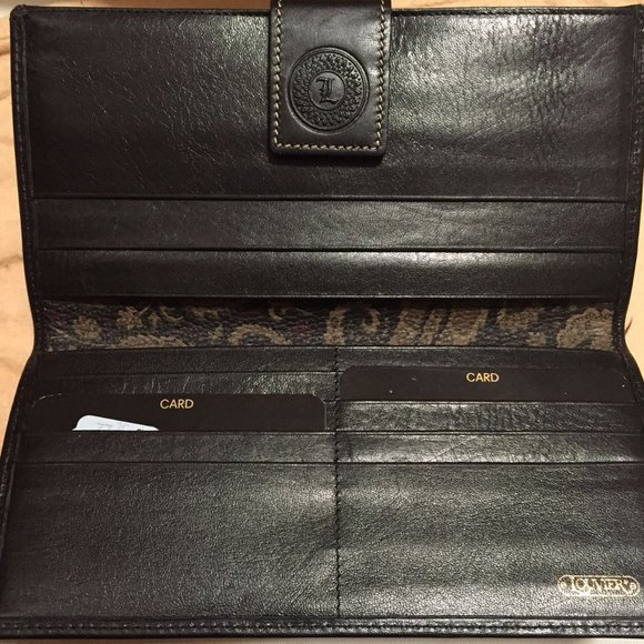 Vintage NWT Louvier clutch with bifold & keychain wallet - Picture 3 of 7